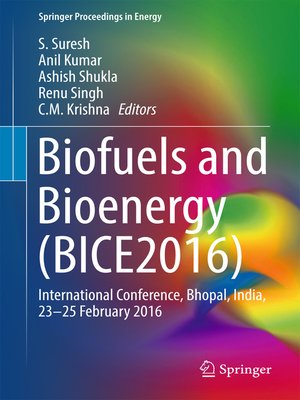 cover image of Biofuels and Bioenergy (BICE2016)